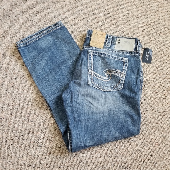 Silver Jeans Other - NWT Mens Silver Nash Straight Leg Jeans Size 38